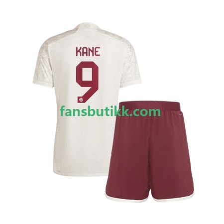 Fotballdrakt Bayern München Harry Kane 9 Barn Tredjetrøye 2023-2024 Kortermet